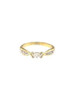 Yellow gold engagement ring DGS03-05-01
