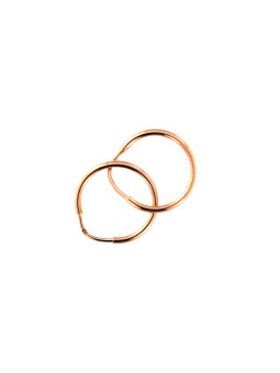 Rose gold earrings BRR01-05-11