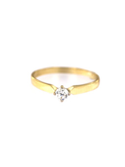 Yellow gold engagement ring DGS01-01-12