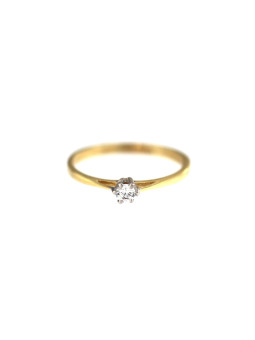 Yellow gold engagement ring DGS01-03-04