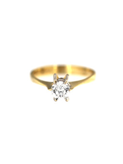Yellow gold engagement ring DGS01-04-02