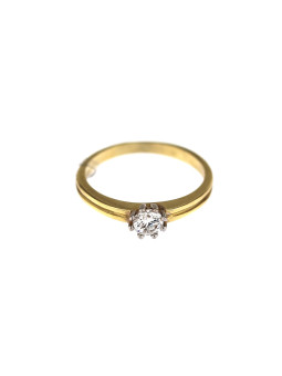 Yellow gold engagement ring DGS01-05-01