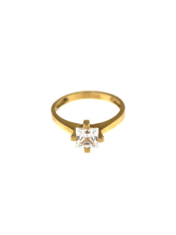 Yellow gold engagement ring DGS01-08-03