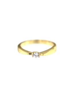 Yellow gold engagement ring DGS01-07-04