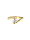 Yellow gold engagement ring DGS04-02-03 