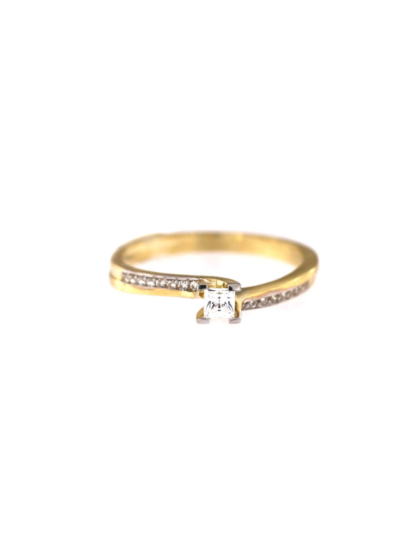 Yellow gold engagement ring DGS04-05-02