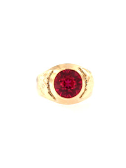 Auksinis žiedas su cirkoniais DRA05-03