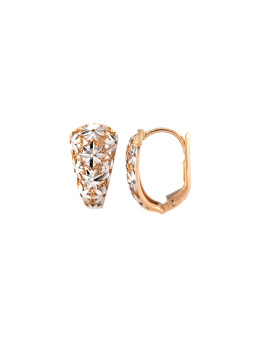 Rose gold earrings BRA02-13-08