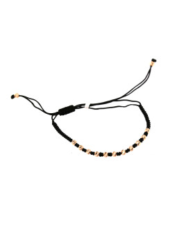 Black string bracelet ES01-J-08