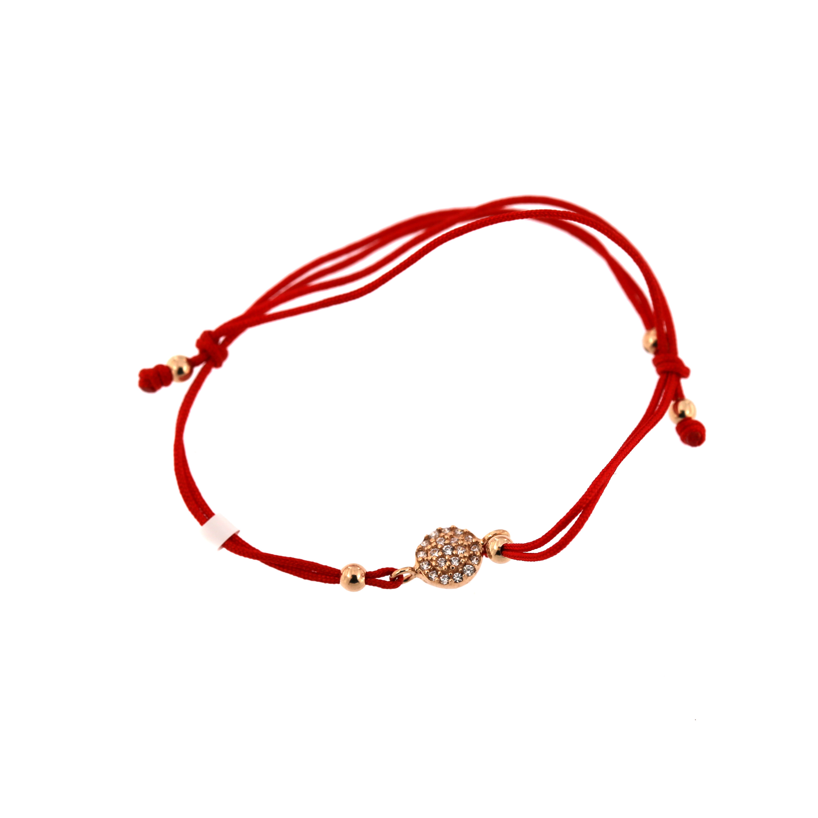 Braided Diamond Friendship Bracelet -Red String – Vivien Frank Designs