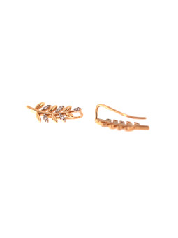 Auksiniai auskarai su cirkoniais BRK01-02-06