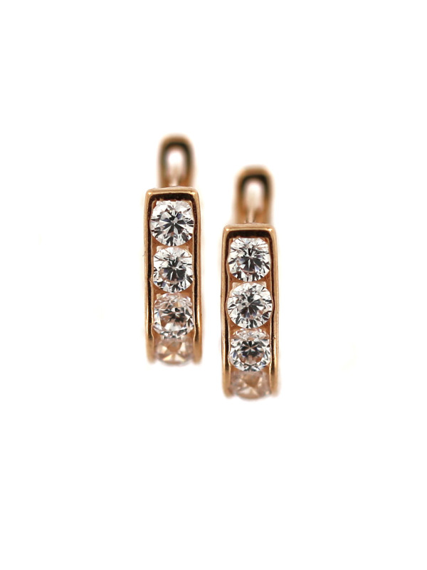 Rose gold kids earrings BRA09-01-03