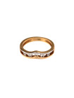 Rose gold zirconia ring DRAM03-10 
