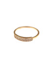 Rose gold zirconia ring DRAM05-06 