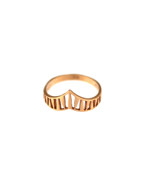Rose gold ring DRB05-05