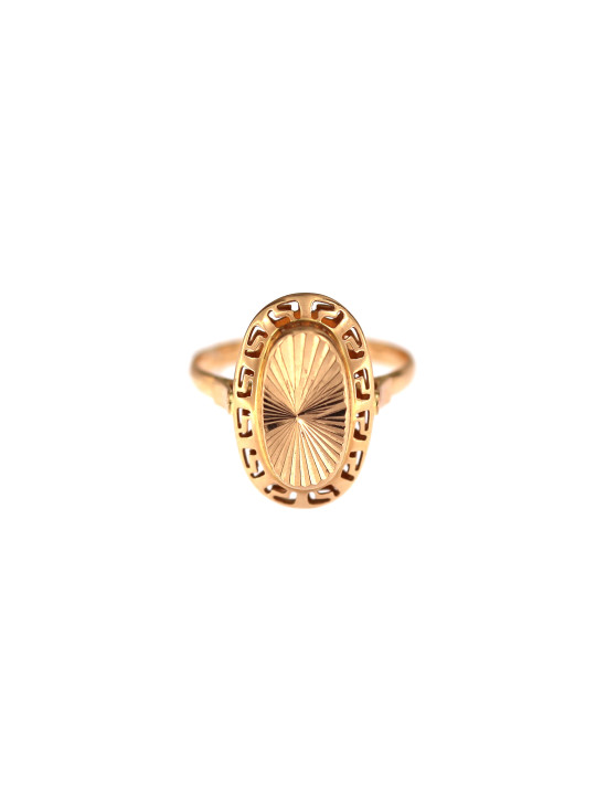 Rose gold ring DRB07-12