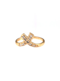 Rose gold ring DRB09-14