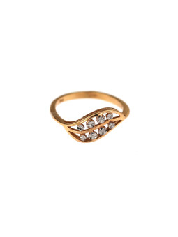 Rose gold ring DRB15-17