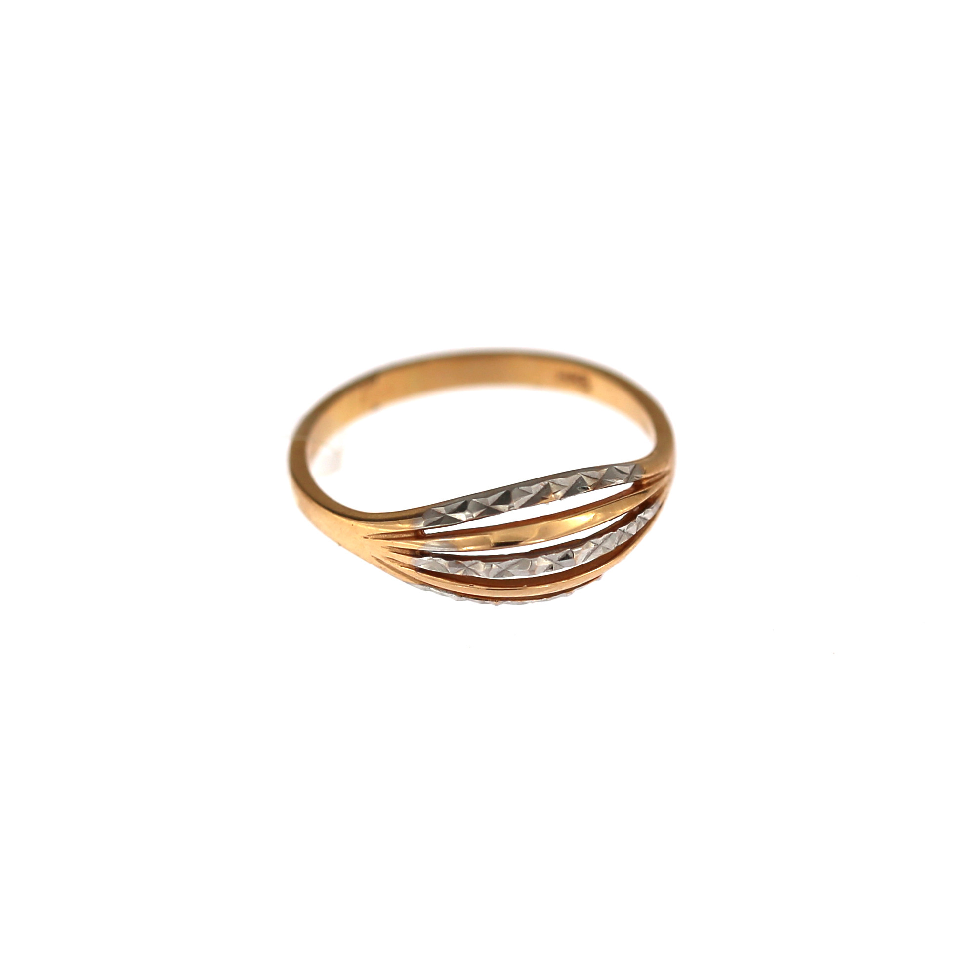 Rose gold ring DRB15-20