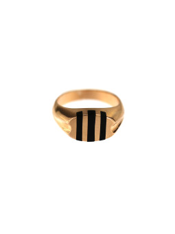 Rose gold men ring DRV01-04