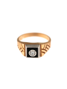 Rose gold men ring DRV03-03