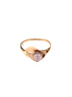 Rose gold pearl ring DRP01-07 
