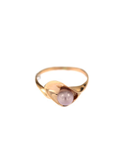 Rose gold pearl ring DRP01-07
