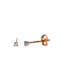 Rose gold diamond earrings BRBR01-01-01