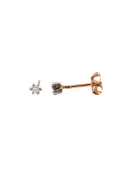 Rose gold diamond earrings BRBR01-03-04