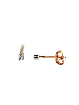 Rose gold diamond earrings BRBR01-01-05
