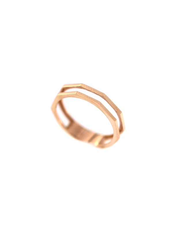 Rose gold ring DRB20-02 15 MM