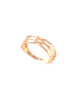 Rose gold ring DRB20-01 16.5 MM