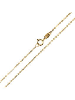 Yellow gold chain CGTW-1.00MM