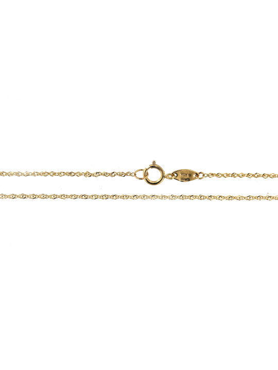 Yellow gold chain CGTW-1.00MM