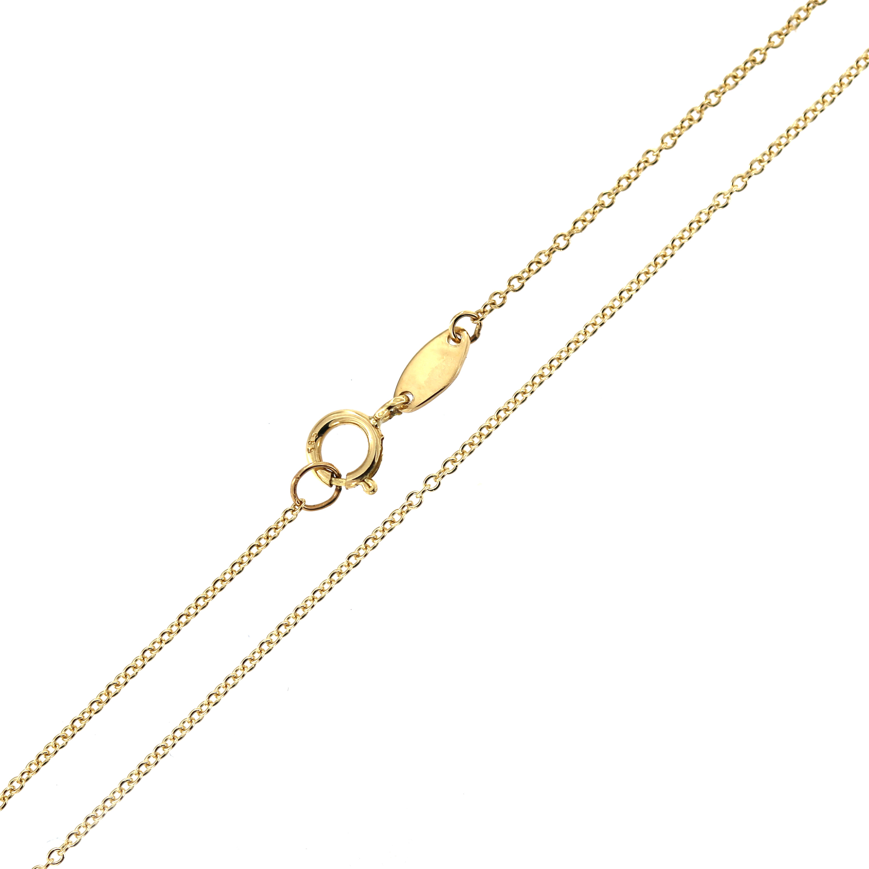 Yellow gold chain CGCAB7-0.60MM