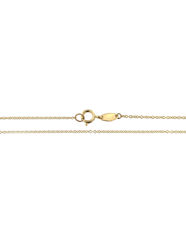 Yellow gold chain CGCAB7-0.60MM