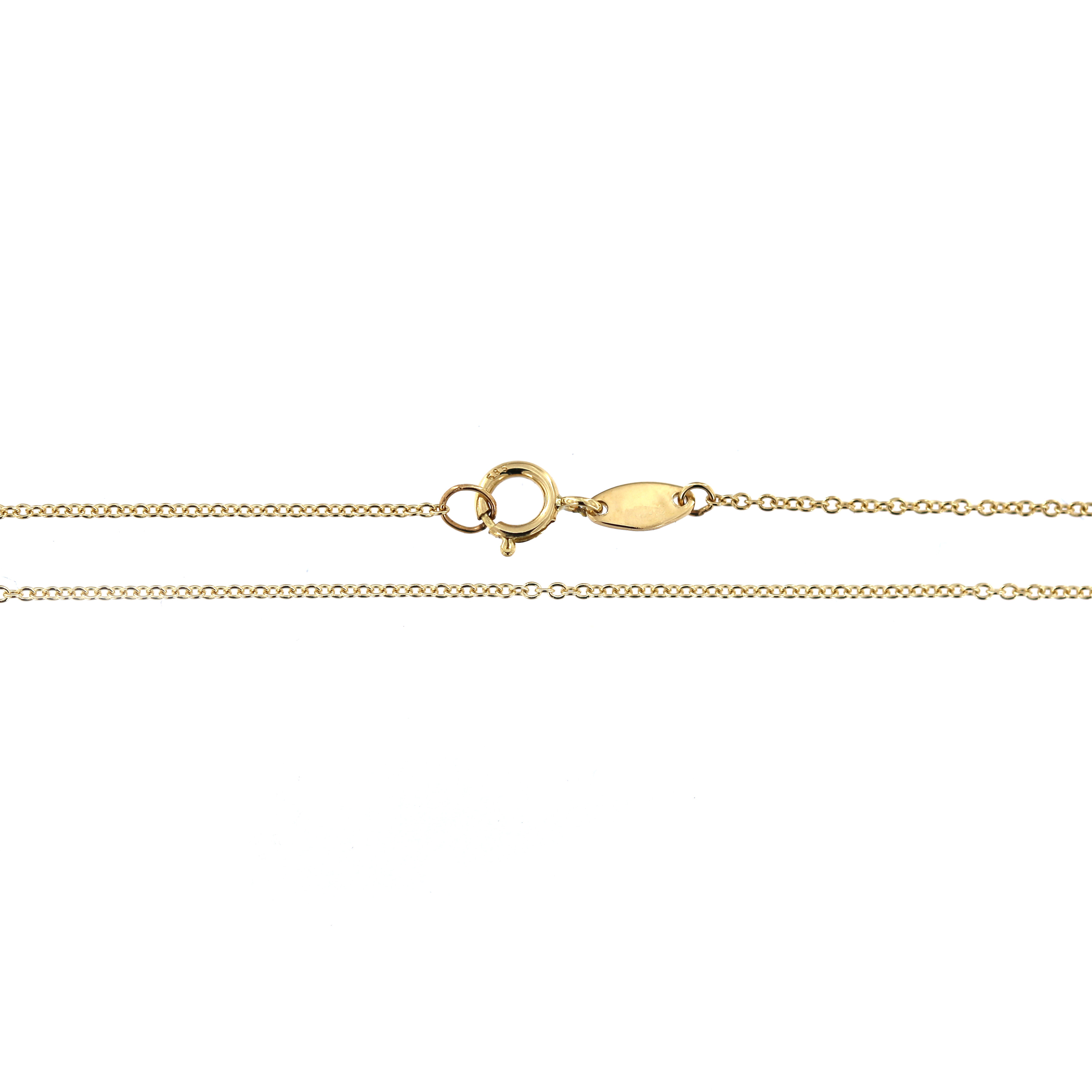 Yellow gold chain CGCAB7-0.60MM