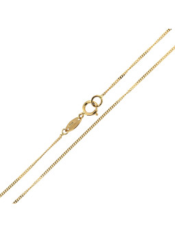 Yellow gold chain CGG5-0.80MM