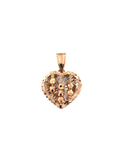 Rose gold heart pendant ARS01-38