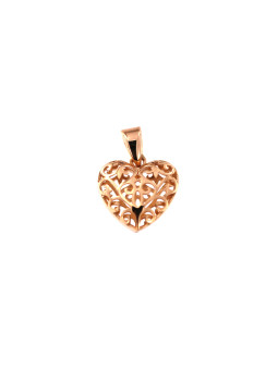 Rose gold heart pendant ARS01-32
