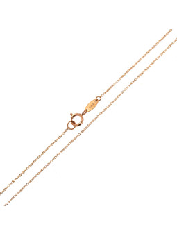 Rose gold chain CRTW-0.50MM