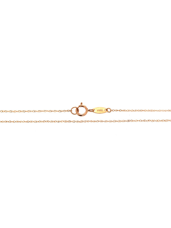 Rose gold chain CRTW-0.50MM