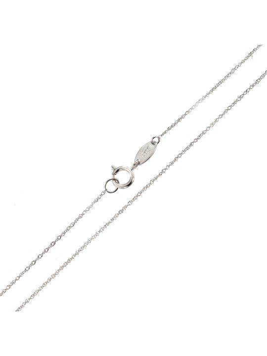 White gold chain CBTW-0.50MM