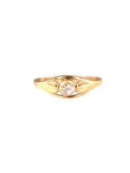 Rose gold ring DRB10-04 16 MM