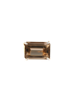 Rose gold quartz ring DRA10-03