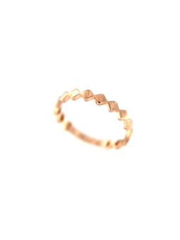 Auksinis žiedas DRB03-17 15.5 MM