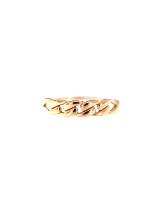Rose gold ring DRB03-18 16.5 MM