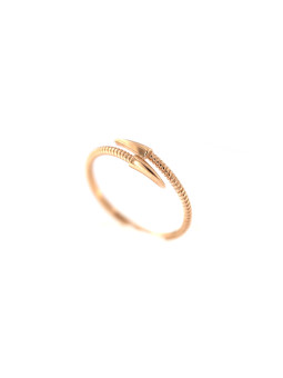 Rose gold ring DRB04-06