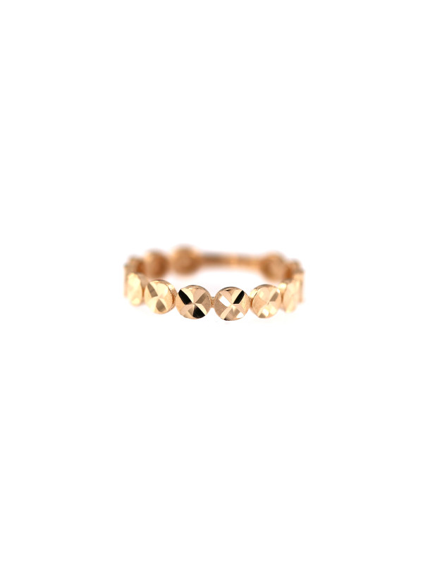 Rose gold ring DRB03-20 16 MM