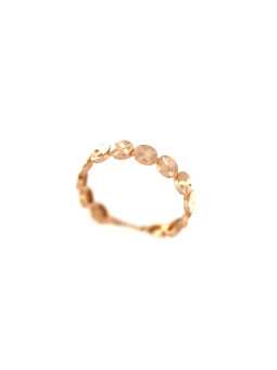 Rose gold ring DRB03-20 16 MM